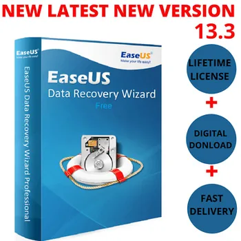 EaseUS Data Recovery Wizard v13.3 | Strokovni Lifetime Licenco | Vroče Cene